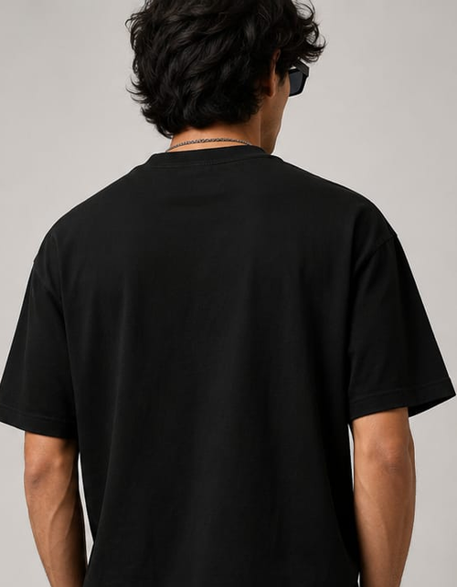 Vestis Oversized Graphic T-Shirt | Premium Cotton Unisex Drop Shoulder Tee